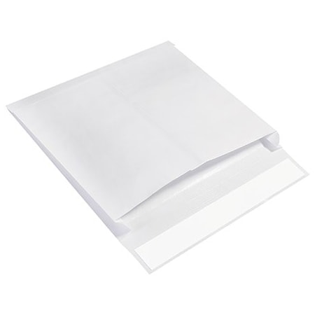 Bsc Preferred 12 x 16 x 2'' Expandable Ship-Lite Envelopes, Side Opening, 100PK SLE12162WS